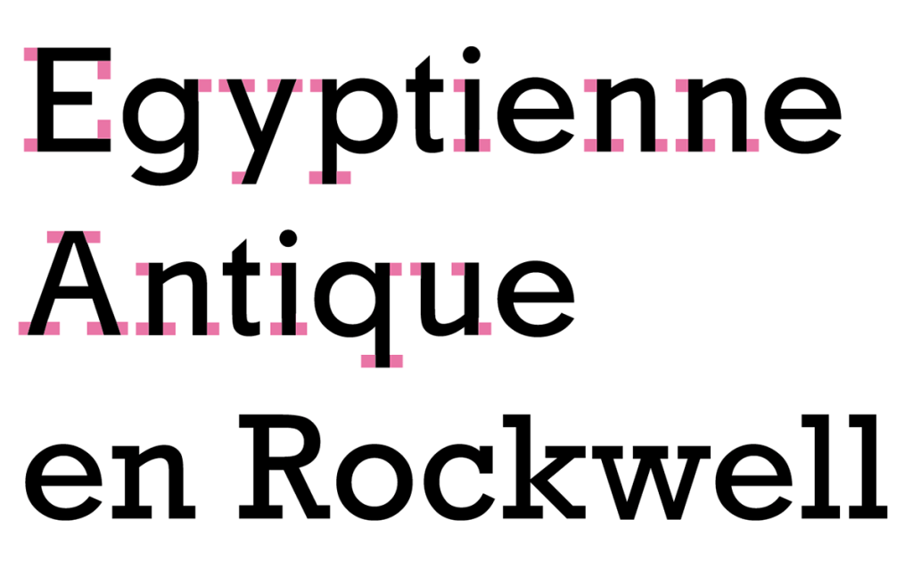 Egyptienne Antique en Rockwell