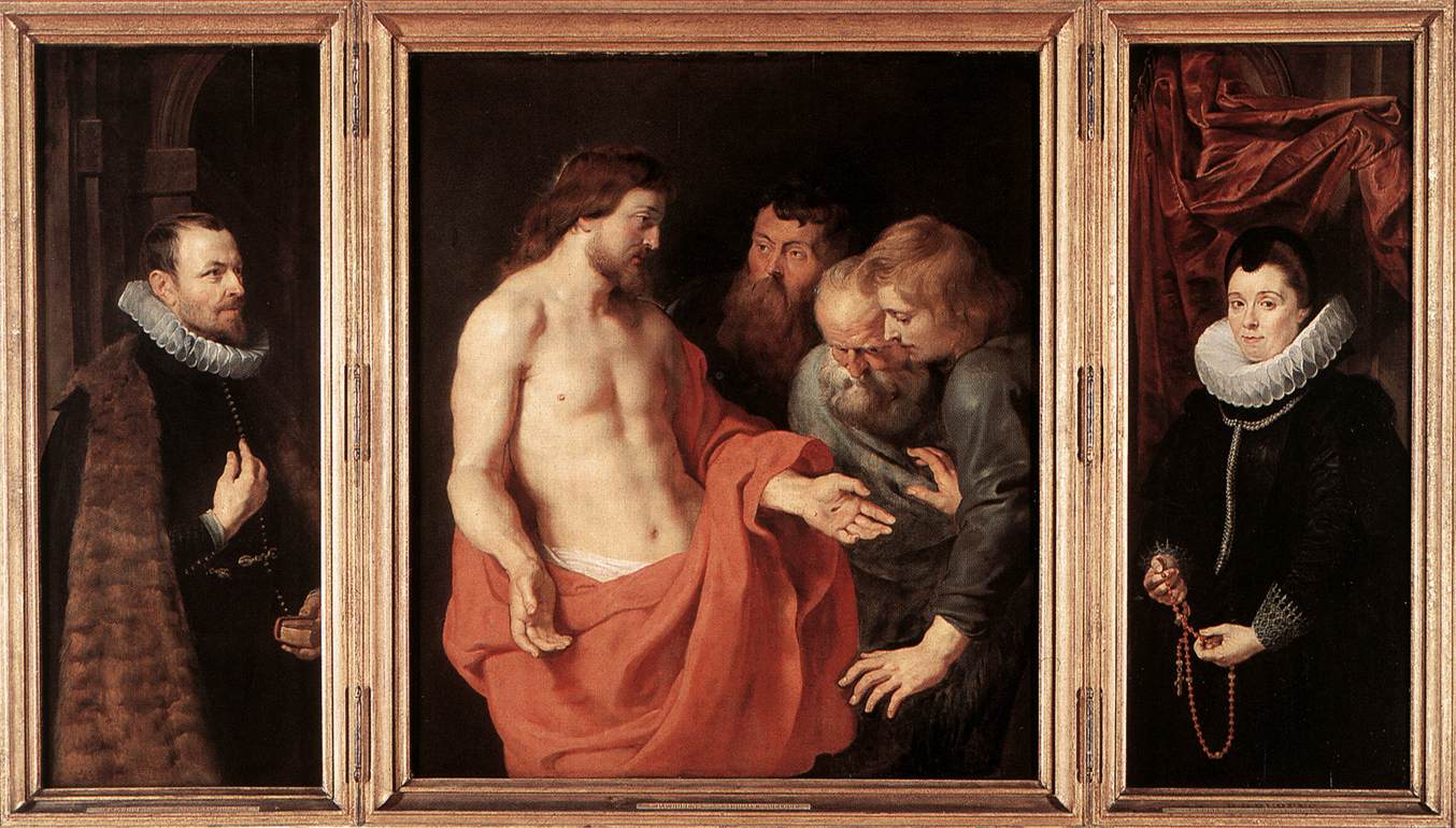 Pierre Paul Rubens, L'Incrédulité de saint Thomas, 1613–15, Koninklijk Museum voor Schone Kunsten Antwerpen
