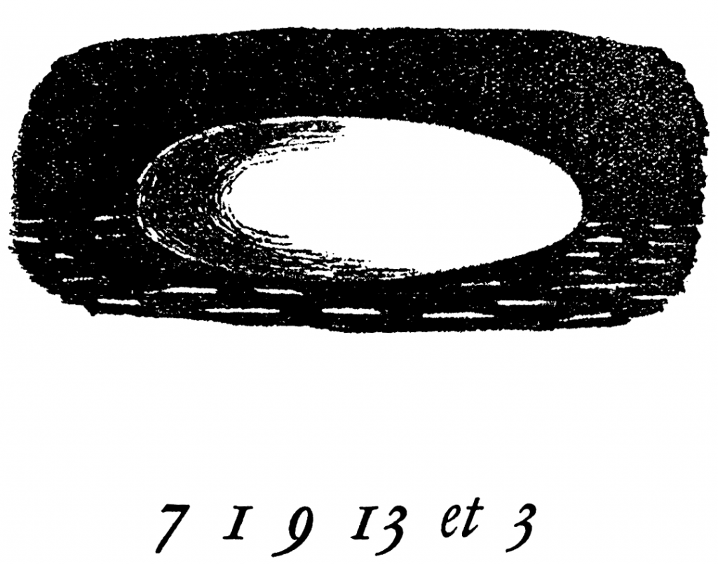 Louise de Vilmorin et Jean Hugo, C’est un œuf très étroit, 1954